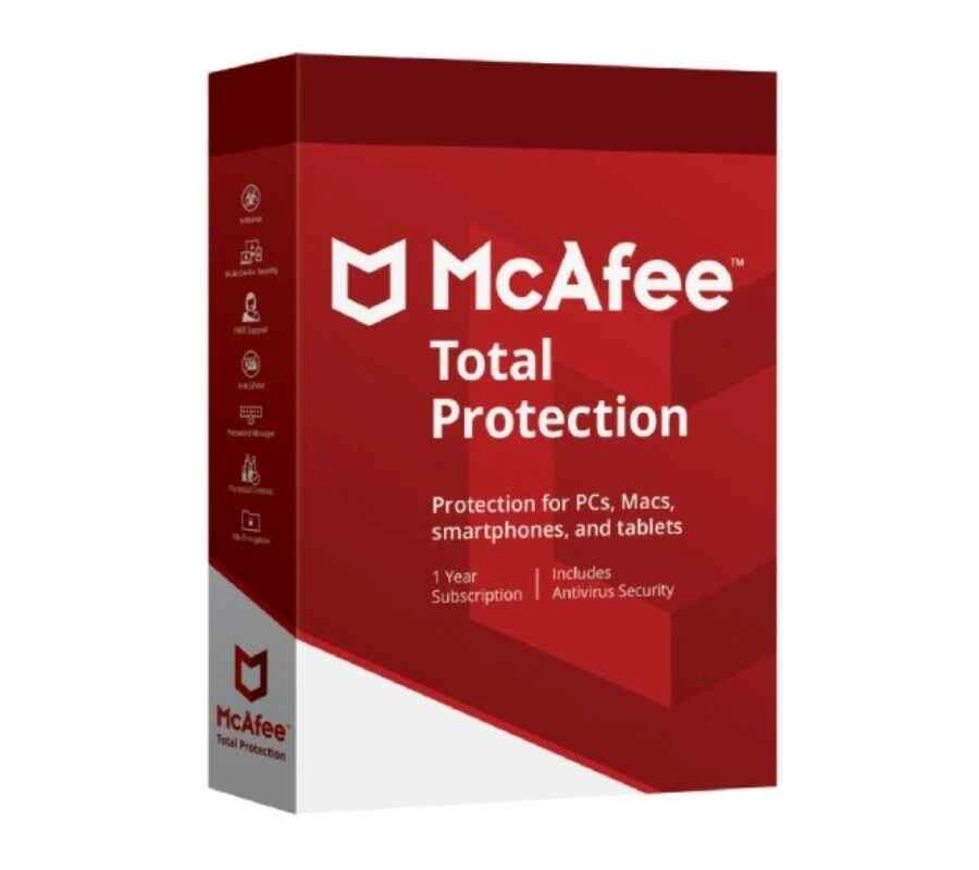 McAfee Total Protection Antivirus - 1 Device 3 Years